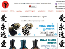 Tablet Screenshot of ninjajapan.com.ua
